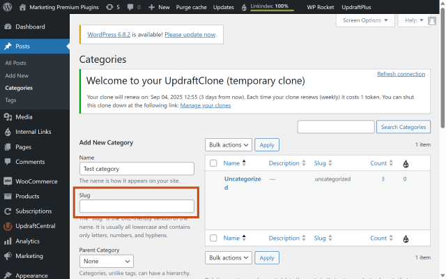 Changing category and tag permalinks in WordPress