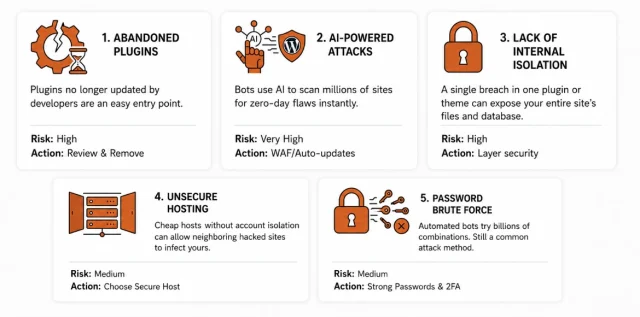 Infographic of Security best practices than need to be implemented